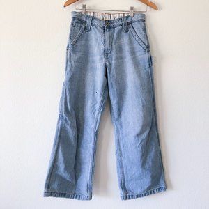 Vintage Levi's Carpenter Jeans Size 27/14 Kids